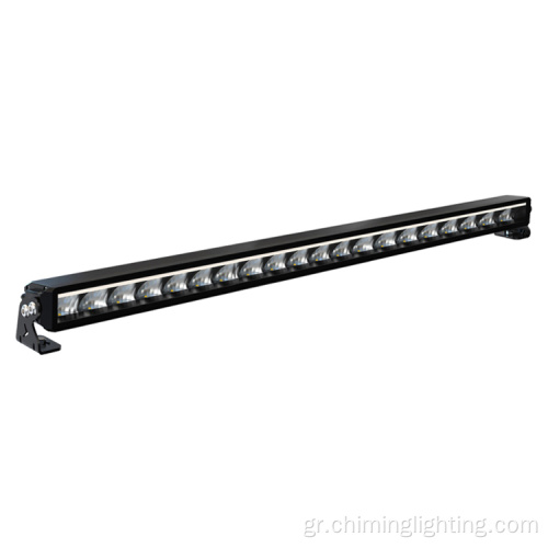 Υψηλή ισχύς μονής σειράς LED Light Bar με λευκό φως θέση 14 &quot;22&quot; 32 &quot;42&quot; 52 &quot;εκτός δρόμου LED LID Bars για Offroad
